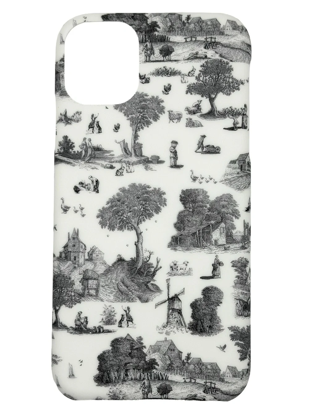 WeWoreWhat Toile Pattern Print iPhone 11 Case
